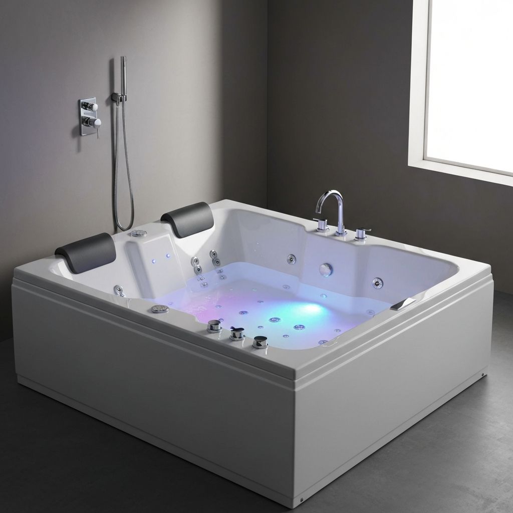 Bañera de hidromasaje HIDROLUXE